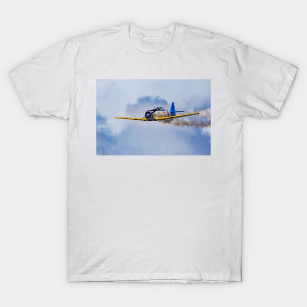 T-6 Texan in the Clouds T-Shirt by jforno